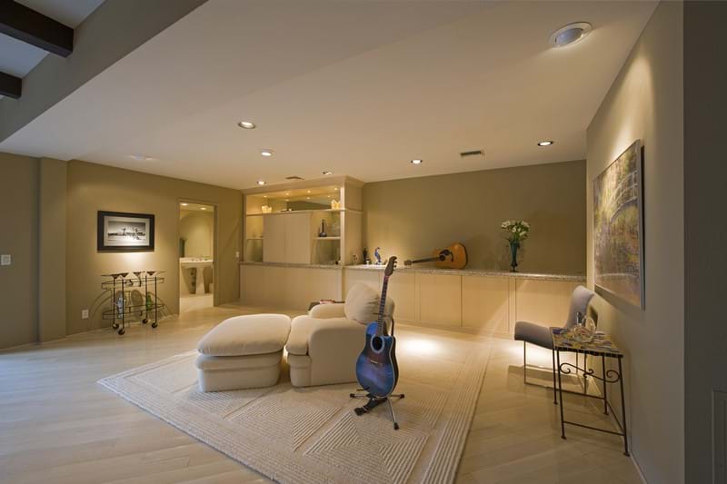 Basement remodel project