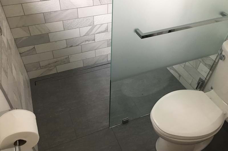 Bathroom remodel project